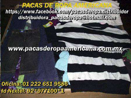 Pacas de ropa americana a buen precio en Guadalajara - Ropa y calzado |  422274