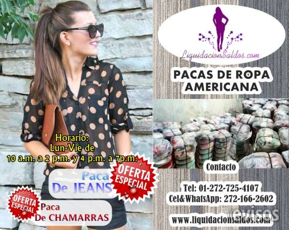 Pacas de ropa americana en zacatecas en Zacatecas - Ropa y calzado | 596421