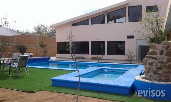 Hermosa casa con cancha de voleybol para fin de semana en tequisquiapan,qro.  en Tequisquiapan - Viajes y Turismo | 608261