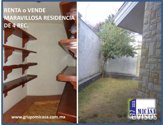 Micasa renta casa de 4 rec. en tehuacan puebla en Tehuacán - Casas en renta  | 644363