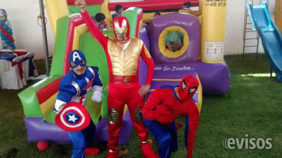 Iron man capitan america spider man en Chiautempan Eventos 652905