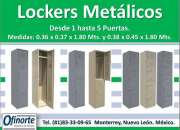 Lockers metálicos nuevos en venta