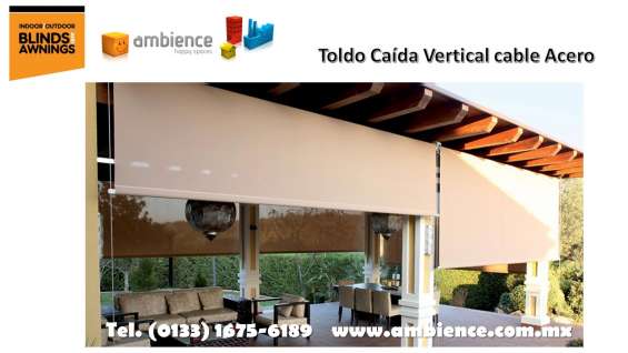 Toldos, tela para toldos, lona para toldos, cortina puerta la calle, tela  para cenadores, decoración de terrazas, cojines, tapiceria de exterior,  tapizar sillas de jardines, cortinas, colchonetas, sombrillas, toldo  balcón, tapicería, cortina